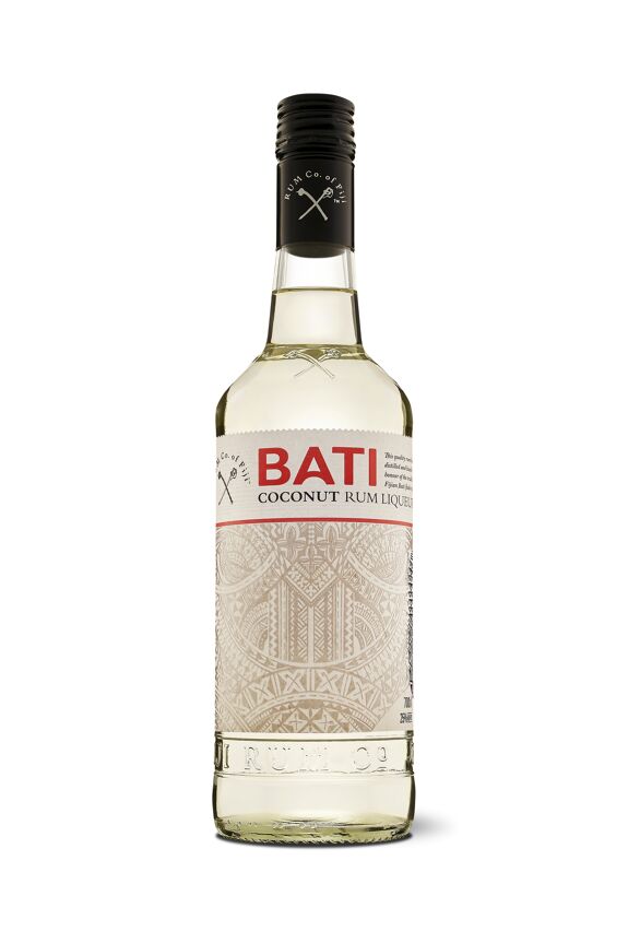 BATI Coconut Rum Liqueur, 700 ML, 25%  - RATU Fiji Rum