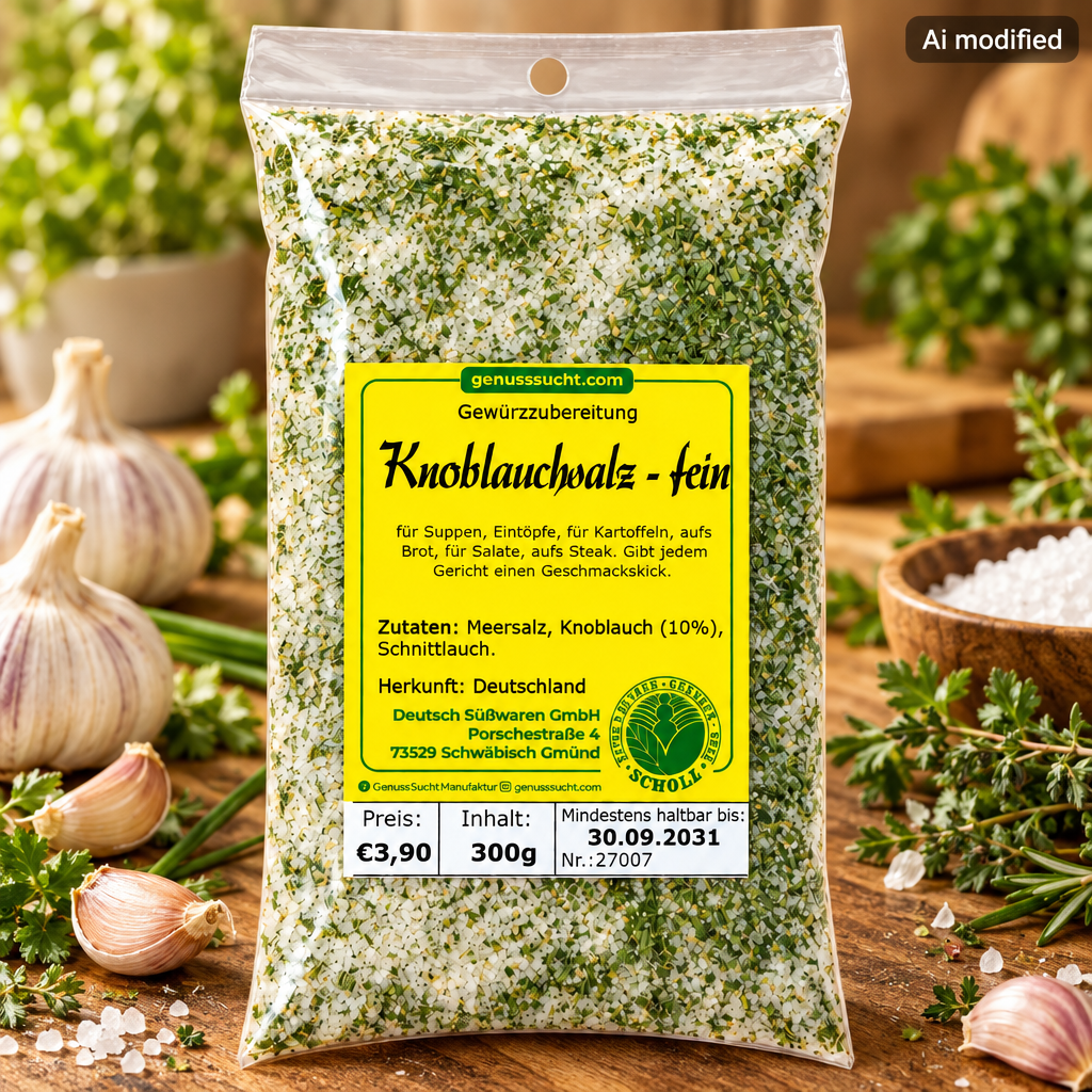 Knoblauchsalz - fein