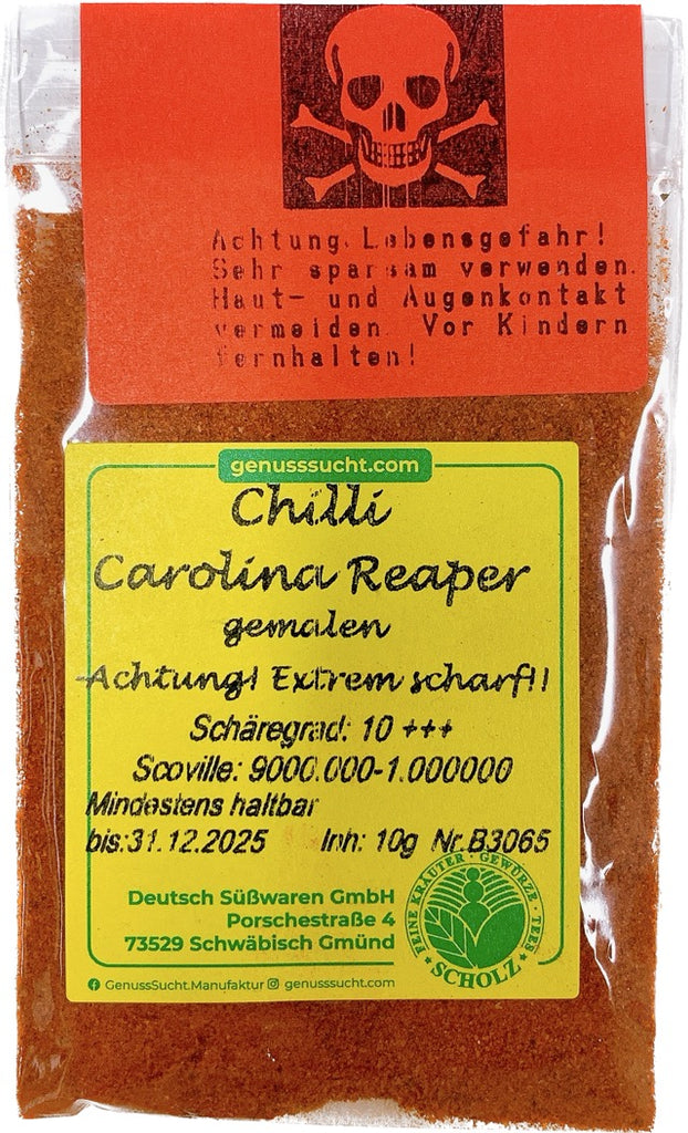 Carolina Reaper Chili - gemahlen