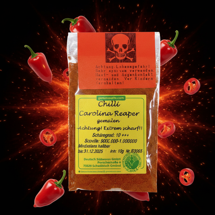 Carolina Reaper Chili - gemahlen