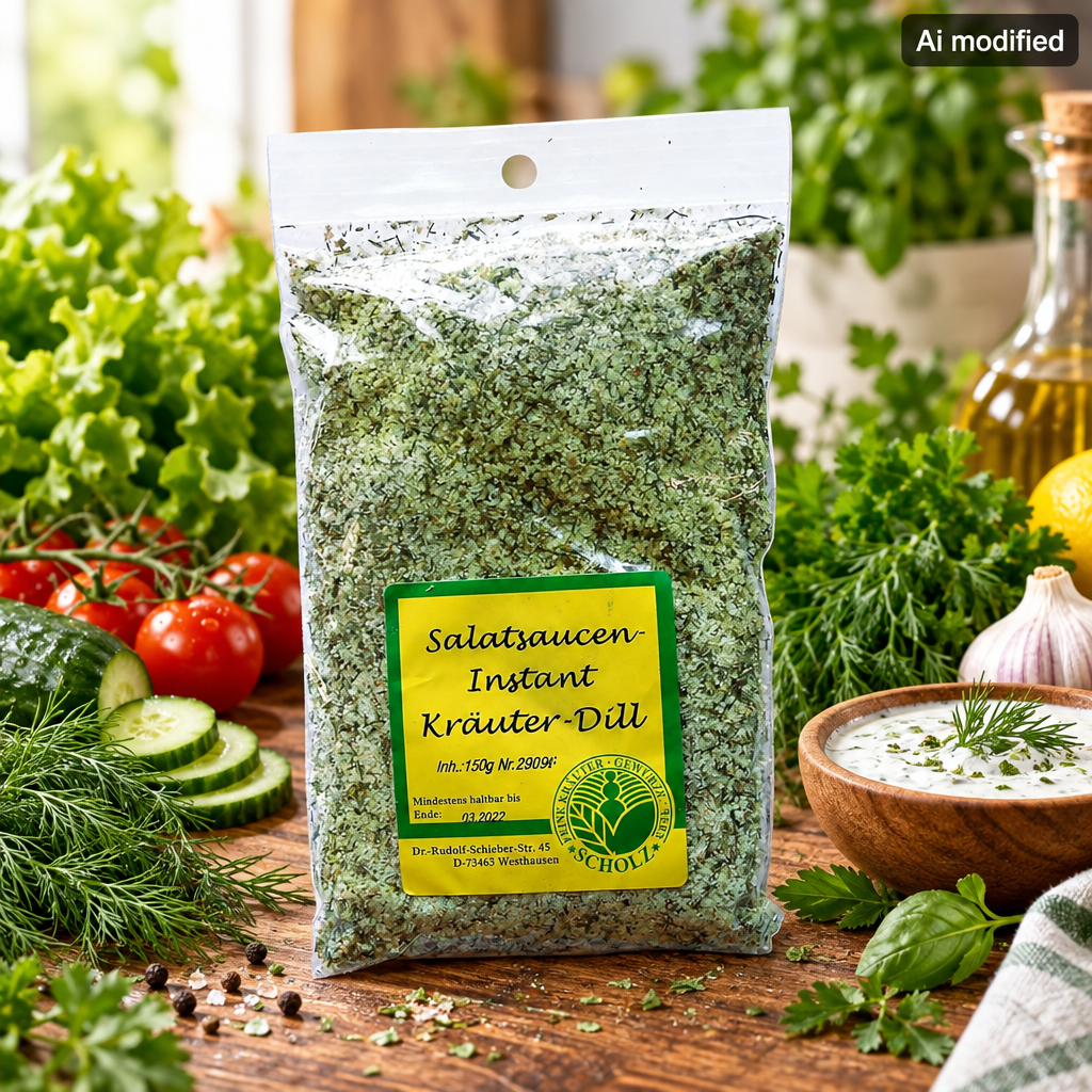 Salatsaucengewürz Kräuter-Dill