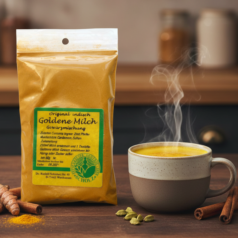 Goldene Milch Gewürzmischung