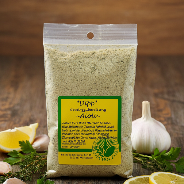 Aioli-Dip - Knoblauchsoße
