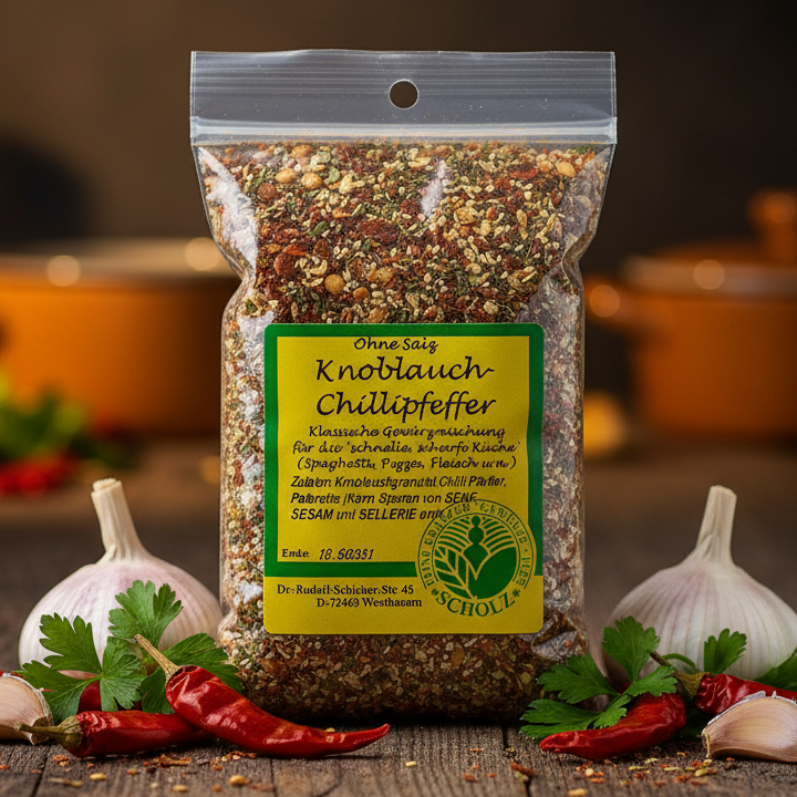 Knoblauch-Chili Pfeffer