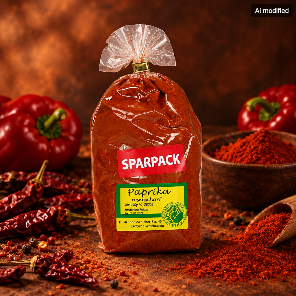 Paprika rosenscharf
