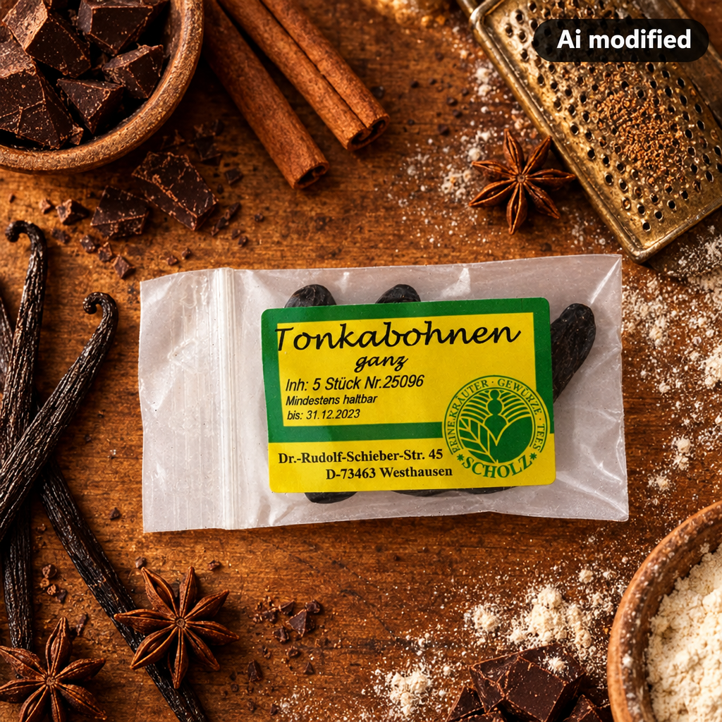 Tonkabohnen - ganz