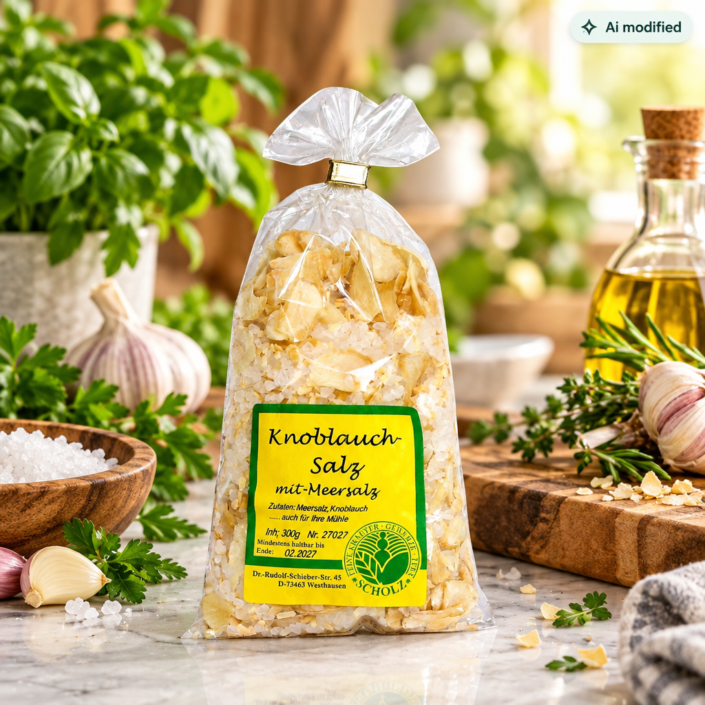 Knoblauchsalz - grob