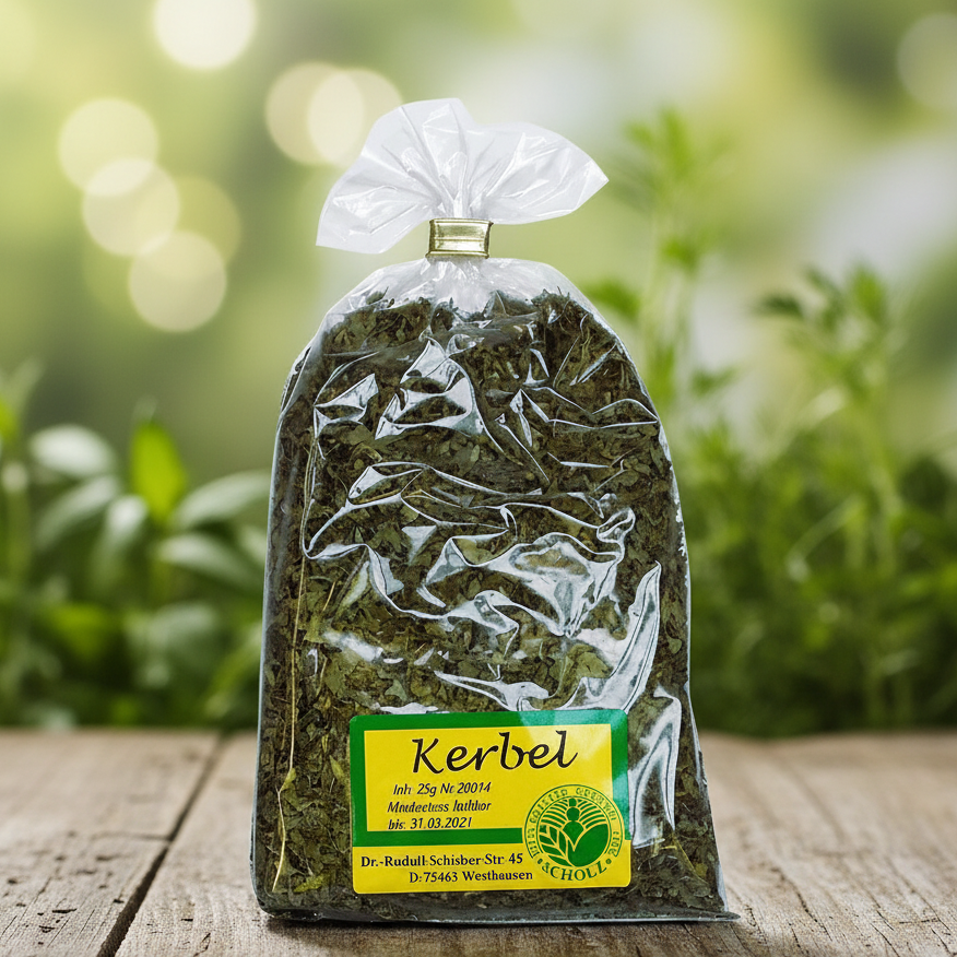 Kerbel - gerebelt