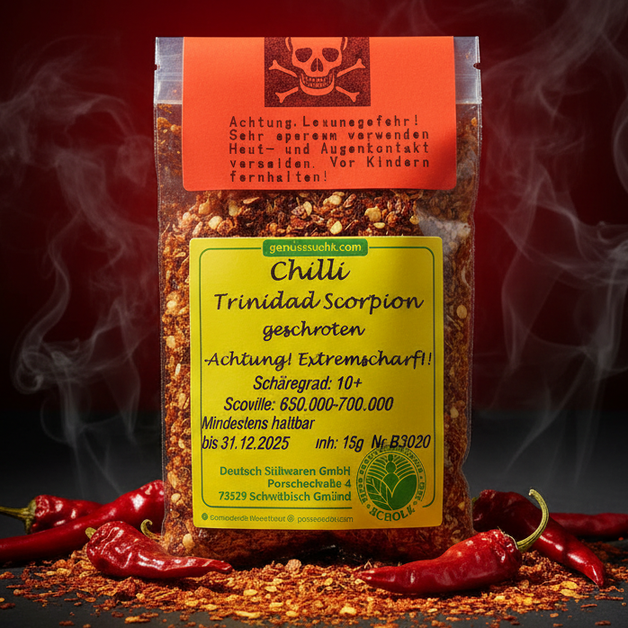 Trinidad Scorpion - geschroten