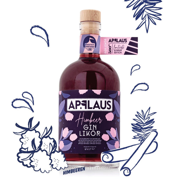 Himbeer Gin-Likör - Applaus Stuttgart